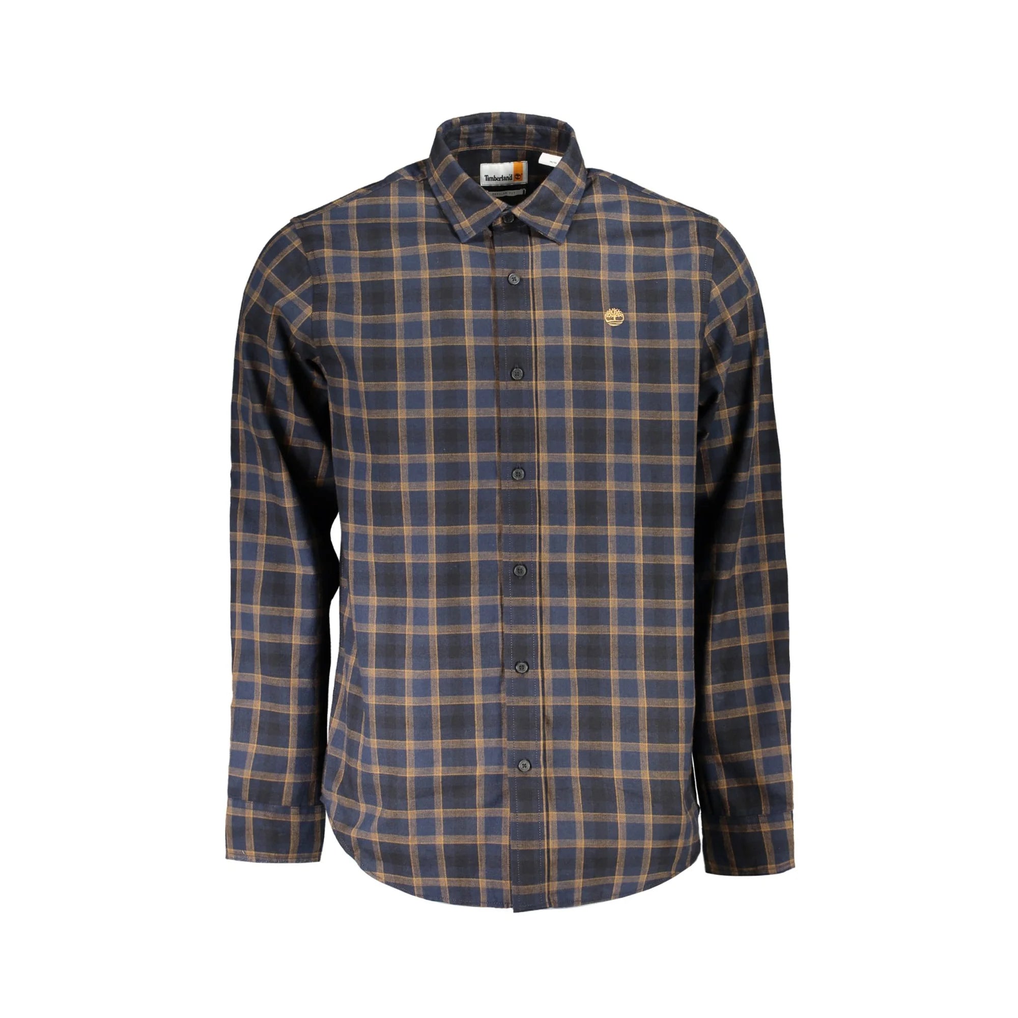 Timberland Camicia Maniche Lunghe Uomo Blu Ricamo Camicie - foto prodotto